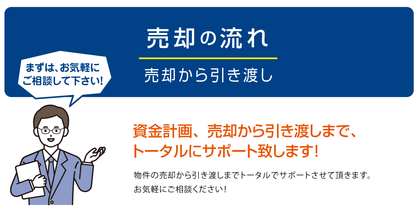 売却（一般売却）の流れ